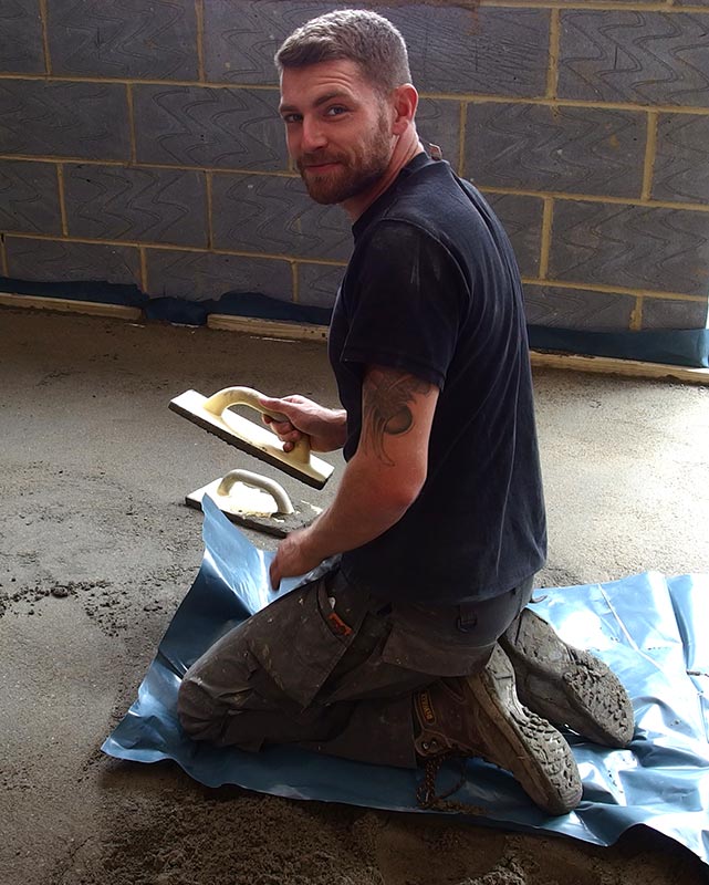 Bobby at work